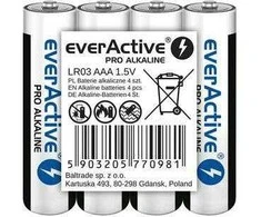 Alkaline batteries everActive Pro Alkaline LR6 AA - 4 pieces