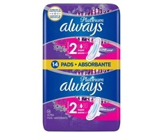 Higieniniai paketai ALWAYS Platinum Super, 14vnt.