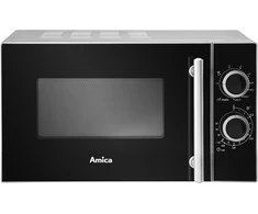 Mikrobangų Krosnelė - Amica 20 L 700 W Juoda/Sidabrinė
