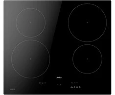 Amica DI 6410 PPB kaitlentė juoda įmontuojama 59,2 cm indukcinė kaitlentė 4 zonos