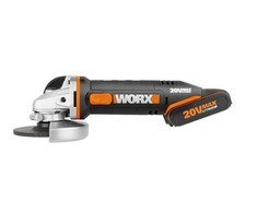 Kampinis šlifuoklis Worx WX803; 20 V; 1x4,0 Ah akum.