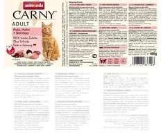 Animoda Drėgnas Kačių Maistas - Animonda Carny Su Kalakutiena, Vištiena Ir Krevetėmis 400g