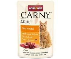 Drėgnas Kačių Maistas - Animonda Carny Jautiena ir Vištiena - 85g