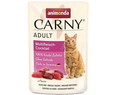 Animoda ANIMONDA Carny Adult Meat kokteilis - šlapias kačių maistas - 85g
