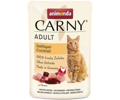 Animoda Drėgnas Kačių Maistas - Animonda Carny Suaugusiųjų Paukštienos Kokteilis 85g