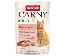 Animoda ANIMONDA Carny Adult vištiena and lašiša – šlapias kačių maistas – 85g