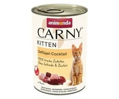 Drėgnas Kačių Maistas - ANIMONDA Carny Katinėlis Su Paukštiena 400g