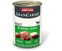 Šunų Maistas - Animonda GranCarno Suaugusiųjų Kiaulienos, Elnienos Ir Obuolių 400g