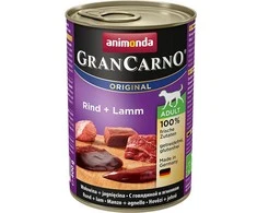 Animoda Animonda Grancarno adult 400g suaugusių šunų konservai su jautiena ir ėriena MR