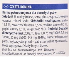 Animoda Animonda GranCarno Single Protein Supreme šunų konservai su arkliena 400g