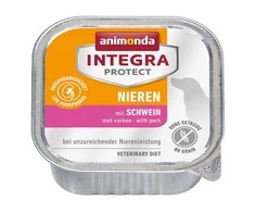 Animoda Šunų Maistas - ANIMONDA Integra Protect Nieren Kiauliena Drėgnas 150g Inkstų Parama