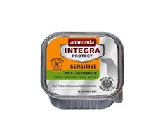 Animoda Animonda Integra Sensitive šunų konservai su kalakutiena ir pastarnoku 150g