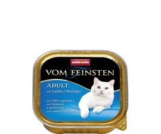 Animoda Kačių Maistas - ANIMONDA Vom Feinsten Suaugusiųjų Lašiša su Krevetėmis 100g