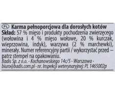 Animoda ANIMONDA Vom feinsten schlemmerkern kačių konservuotas pašaras su vištiena, jautiena ir morkomis 100 g