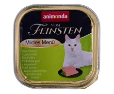 Animoda Animonda Vom feinsten suaugusių kačių konservuotas pašaras su kalakutiena, 100 g