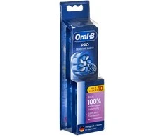 Oral-B dantų šepetėlių galvutės Pro Jautrus Clean 10 pak.