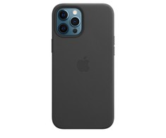 Apple iPhone 12 Pro Max Odinis dėklas su MagSafe, Juodas (Black)