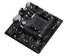 Pagrindinė plokštė ASRock B550M-HDV/AMD B550/AM4/MicroATX/1xPCI-Express 3.0 1x/1xM.2/1xPCI-Express 4.0 16x/Atmintis DDR4/Atminties lizdai 2/1x15pin D-sub/1xDVI/1xHDMI/2xUSB 2.0/4xUSB 3.2/1xPS/2/1xRJ45/3xAudio port