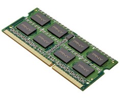 Nešiojamo kompiuterio atmintis Pny Technologies PNY 8GB PC3-12800 1600MHz DDR3 atminties modulis 1 x 8 GB