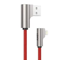 Kompiuterio laidas Aukey CB-AL01, Lightning/USB-A, 2 m
