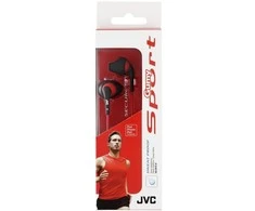 Ausinės Sportui JVC HA-EN10BRE IPX2 juoda/raudona