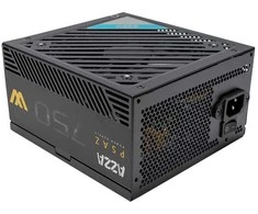 AZZA PSU 750W ATX 80+ bronzos sertifikatas, tylus 120 mm ventiliatorius, 1 x 20+4 kontaktų, 2 x 4+4 kontaktų 12V, 1 x 4 kontaktų diskelis, 2 x 4 kontaktų Molex, 5 x Sata, 4 x 6+2 kontaktų PCI-E, WPS