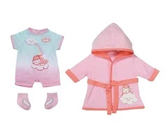 Lėlės maudymosi drabužėlių rinkinys 36–43 cm lėlei Deluxe Bathtime 703281 Baby Annabell