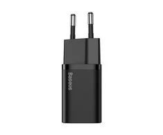 Baseus super Si Greitas įkroviklis 1C 20W su USB-C - Lightning kabeliu 1m - Juodas