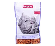 Beaphar Malt Bits - skanėstas katėms nuo pilobezoarų - 150 g