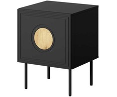Cama Meble Naktinis Staliukas - Palazzo 44,5x40x59 Juodas/Ažuolas