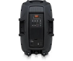 Kompiuterio kolonėlės Behringer PK115A viešojo informavimo sistema Viešojo informavimo (PA) sistema su ratukais 800 W Juoda