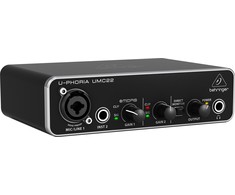 Garso plokštė Behringer UMC22