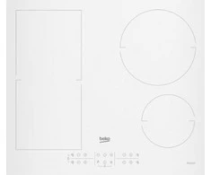 Kaitlentė Indukcinė Viryklė - Beko Įmontuojama 60 Cm, Balta 4 Zonų