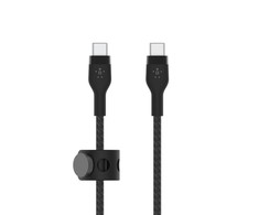 USB Kabelis - Belkin BOOST↑CHARGE PRO Flex 3 m USB 2.0 Juodas