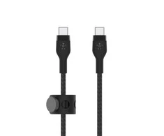 USB Kabelis - Belkin BOOST↑CHARGE PRO Flex 3 m USB 2.0 Juodas