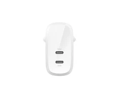 Belkin 60W, 2x USB-C PD PPS 30W, balta