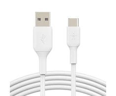 BELKIN USB-A Į USB-C KABELAS, 1M, Baltas