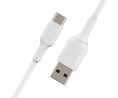 BELKIN USB-A Į USB-C KABELAS, 1M, Baltas