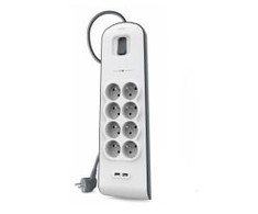 Prailgintuvas - Belkin Bsv804c 8 Ac, balta