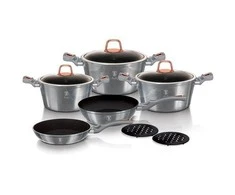 PUODŲ RINKINYS 10 ELE. BERLINGER HAUS METALLIC MOONLIGHT BH-6020