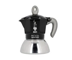 Moka kavinukas Bialetti Moka Induction Juodas 4 cups