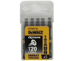 Smūginių sukimo antgalių rinkinys DeWalt DT7395T-QZ (5 vnt.)