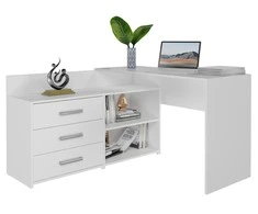 Top E Shop Rašomasis Stalas - Topeshop Dany Biel Kpl, Baltas