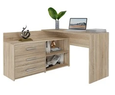 Top E Shop Kompiuterio Stalas - Topeshop Dany Sonoma Kpl Ąžuolo Spalva