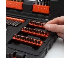 Grąžtas Black &amp; Decker BD Rinkinys AKCESORIÓW 76szt.