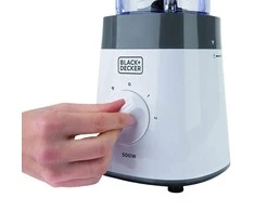 Black &amp; Decker juodas+decker Tabletop plakiklis Juodas &amp; Decker BXJB500E (500W; 1,5l)