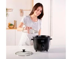 Black &amp; Decker juodas+decker Rice cooker Juodas &amp; Decker BXRC1800E