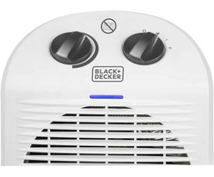 Black &amp; Decker juodas+decker Juodas &amp; Decker BXSH2000E fan heater