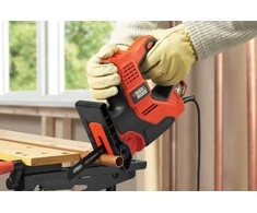 Black &amp; Decker Juodas+DECKER tiesinis pjūklas 500W /RS890K