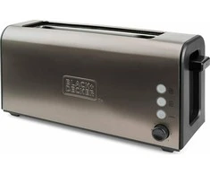 Skrudintuvas Black &amp; Decker Juodas &amp; Decker toster na 2 kanapki, 1000W, ES9600070B Juodas &amp; Decker [BXTO1000E]